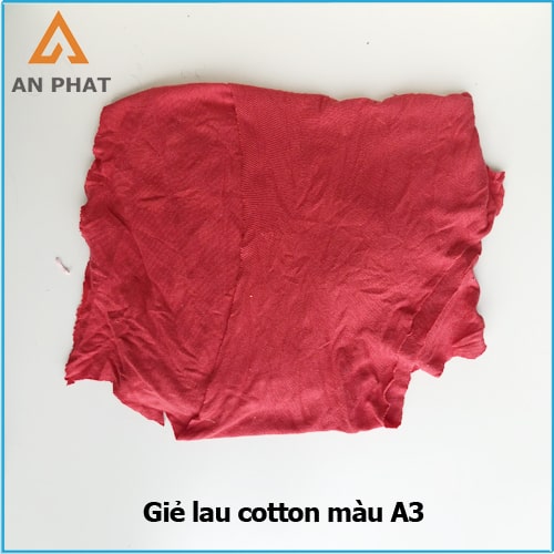 Giẻ lau cotton màu A3 có nhiều màu tổng hợp, khổ từ A3 trở lên