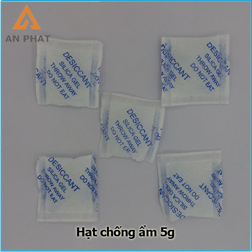 hạt chống ẩm 5g đóng gói vải không dệt