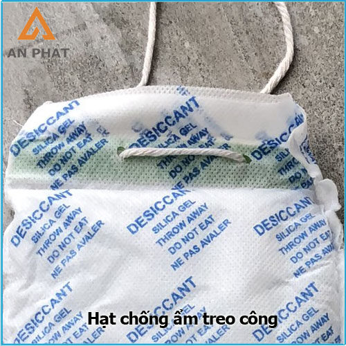 Đầu dây của hạt chống ẩm có đục lỗ và treo dây sẵn