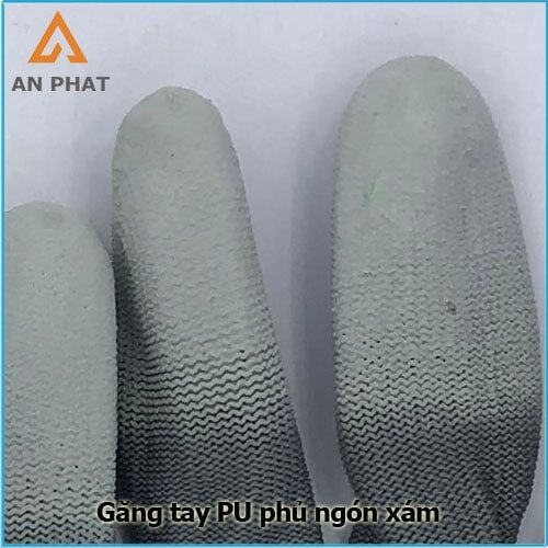 Găng tay có lớp phủ PU đầu ngón tay dày dặn