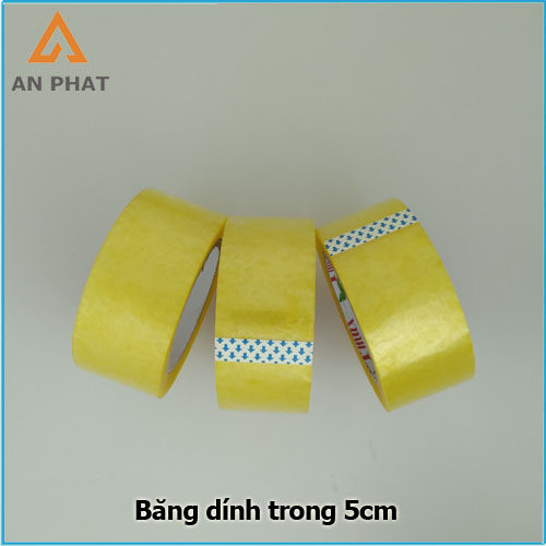 Chiều dài băng dính được gia công theo yêu cầu