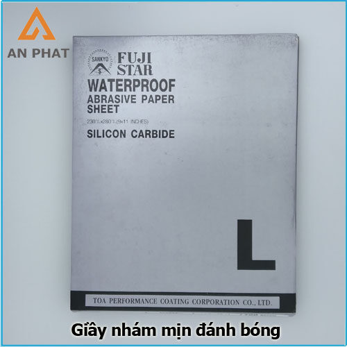Giấy nhám khổ tờ A4, đóng gói hộp 100 tờ