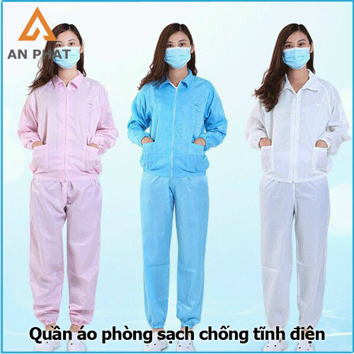 Quần áo phòng sạch bộ rời