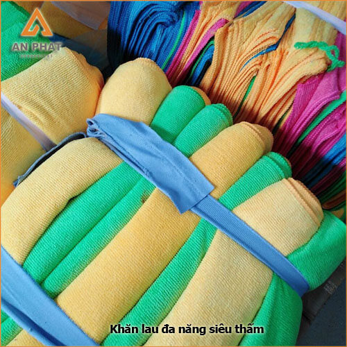 Khăn lau đa năng chuyên lau vệ sinh ô tô, mát xa, máy móc công nghiệp