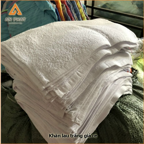 Khăn lau trắng giá rẻ bán theo kg