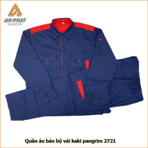 Đồng phục bảo hộ lao động túi hộp vải kaki pangrim