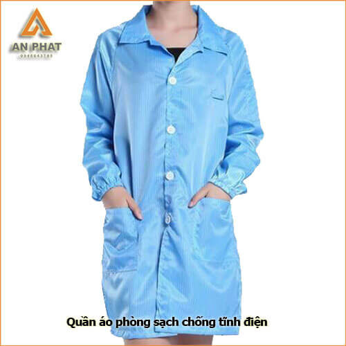 Áo choàng phòng sạch chống tĩnh điện