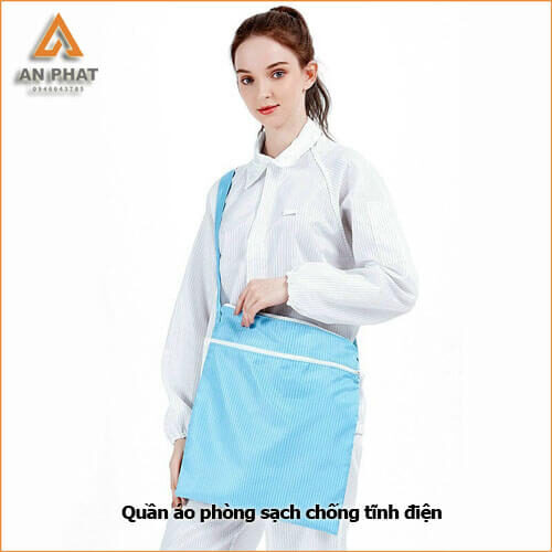 Quần áo chống tĩnh điện, ngăn bụi hiệu quả